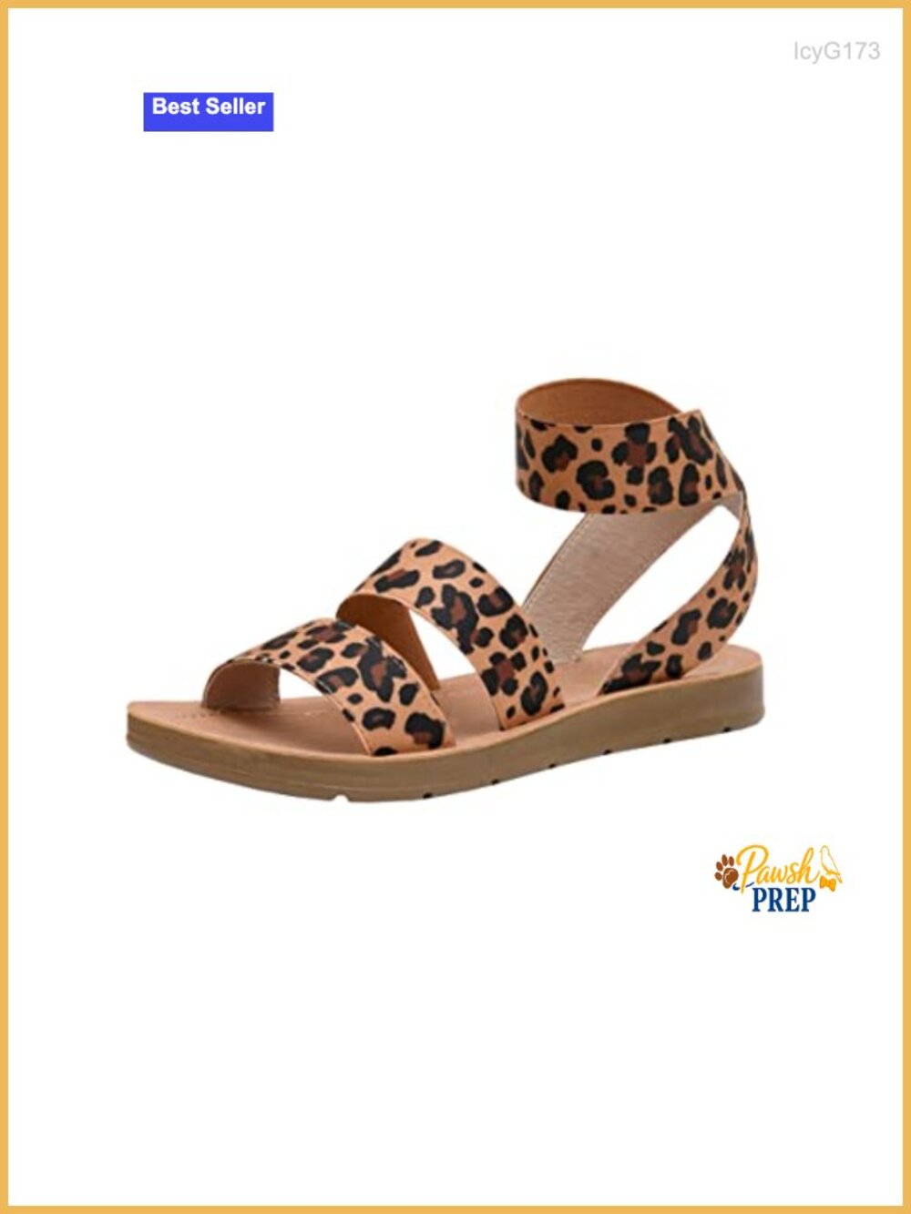 Strappy Slide Sandals with Arch Support and Memory Foam